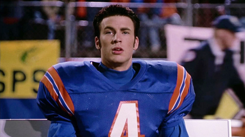 Chris Evans as Jake Wyler looking confounded in Not Another Teen Movie