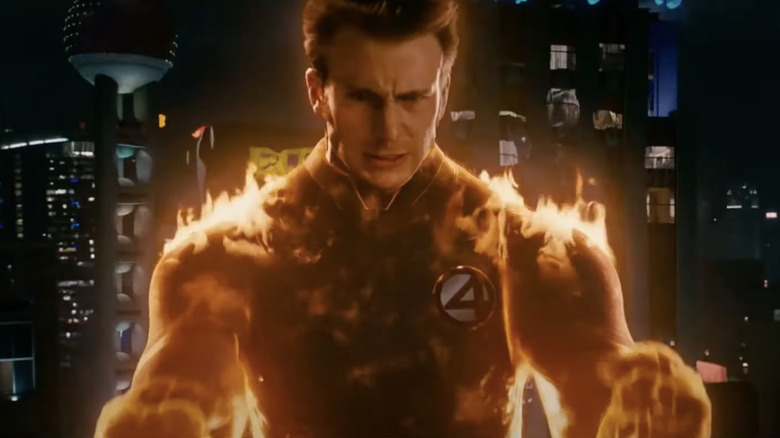 Chris Evans Human Torch Fantastic Four