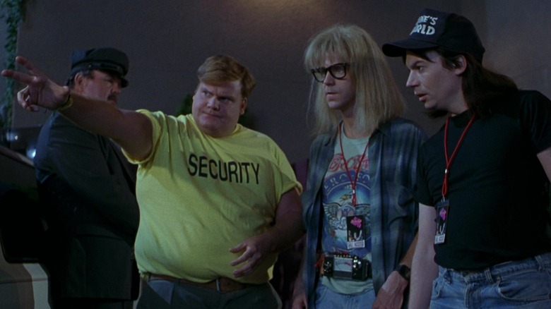 Chris Farley, Dana Carvey, and Mike Myers in Wayne's World