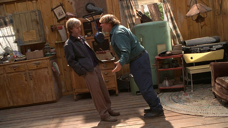 David Spade and Chris Farley in Black Sheep