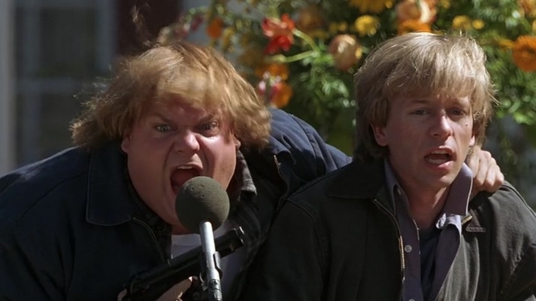 Chris Farley and David Spade in Black Sheep