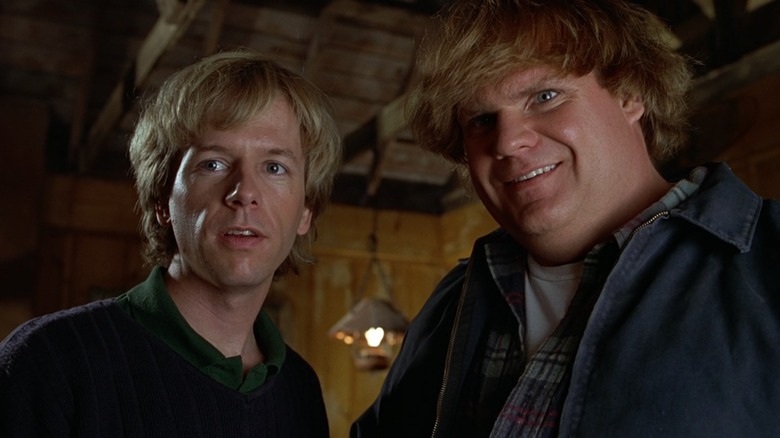 David Spade and Chris Farley in the film Black Sheep