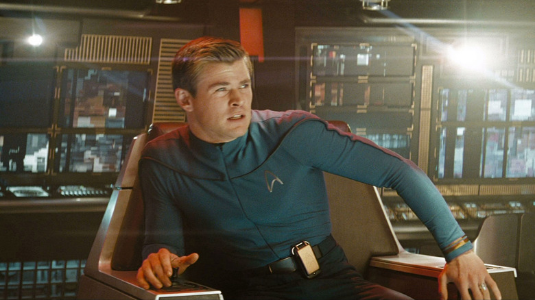 Chris Hemsworth as George Kirk in Star Trek (2009)