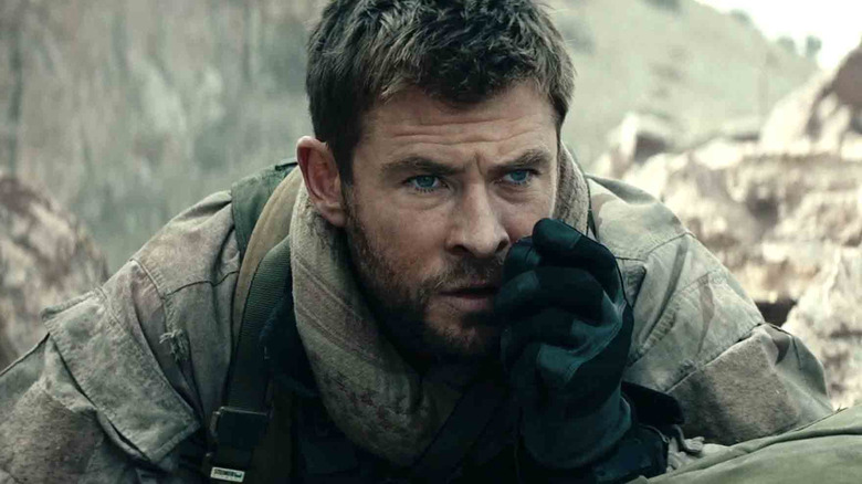 Chris Hemsworth in 12 Strong