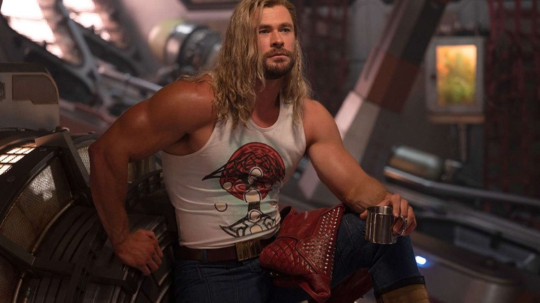 A still from Thor: Love and Thunder