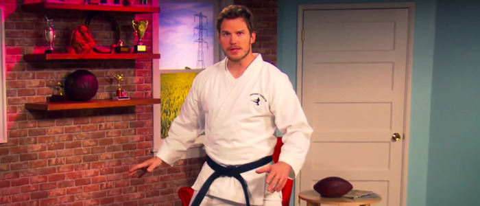 Chris Pratt karate