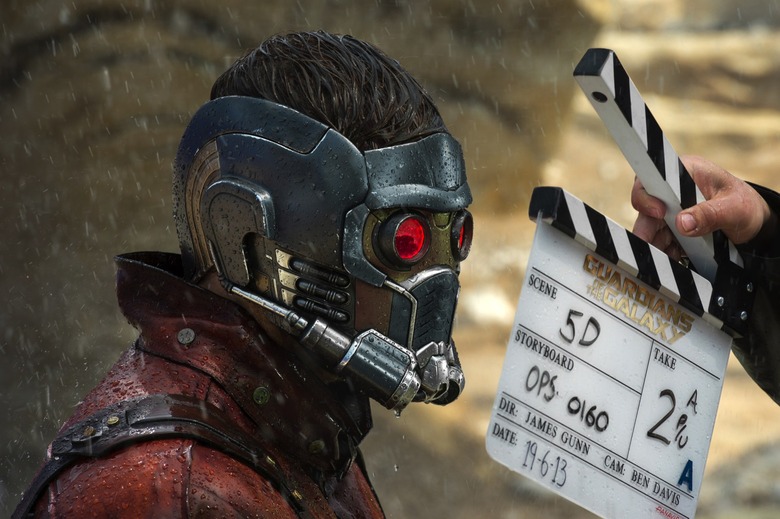 Chris Pratt set interview Guardians of the Galaxy