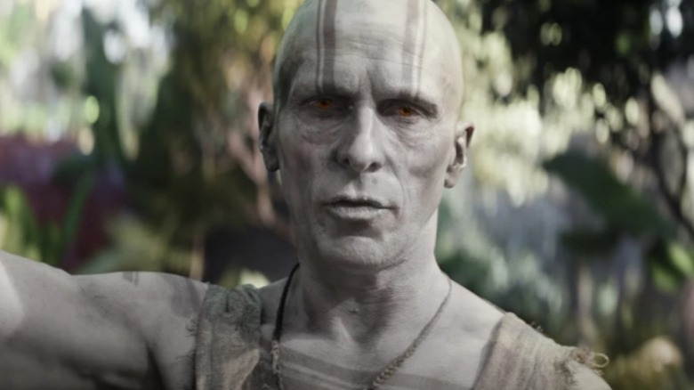 Christian Bale as Gorr in Thor: Love and Thunder