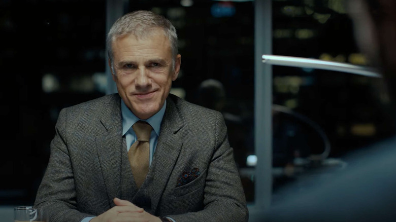 Christoph Waltz makes Liam Hemsworth an offer he can't refuse in the Most Dangerous Game series