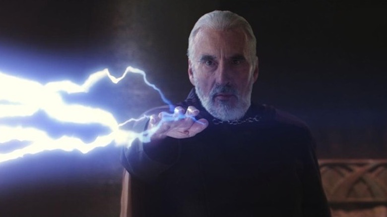 Christopher Lee Star Wars Episode II Attack of the Clones