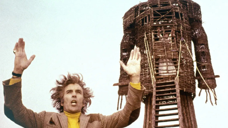 Christopher as Lord Summerisle in The Wicker Man