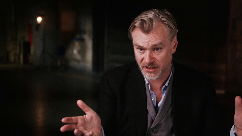 Christopher Nolan in a behind the scenes featurette