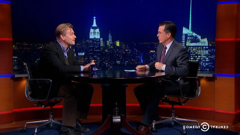 Christopher Nolan Colbert Report Interview