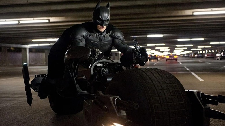 Christian Bale as the Batman in The Dark Knight Rises