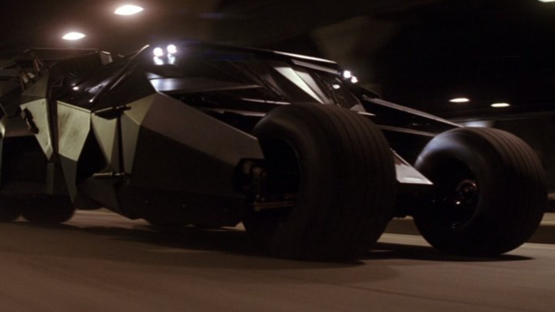 The tumbler in Batman Begins