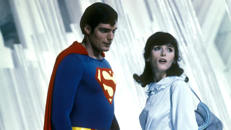 Clark and Lois in the Fortress of Solitude