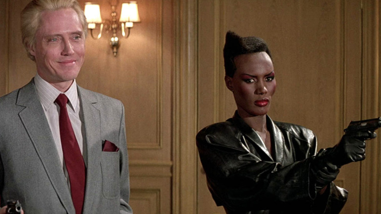 a view to a kill christopher walken Grace jones