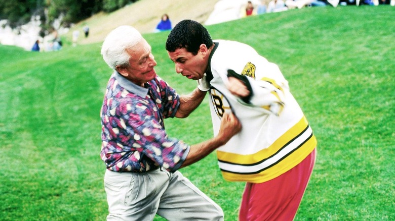 Bob Barker fights Adam Sandler in Happy Gilmore