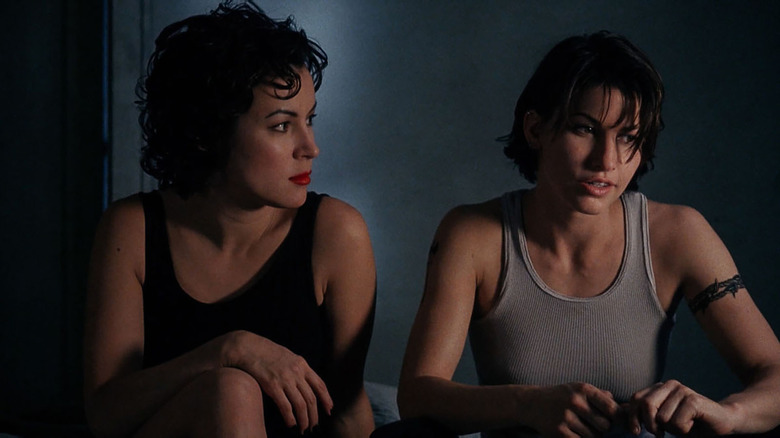 Jennifer Tilly and Gina Gershon in Bound