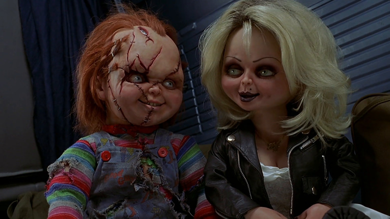 Chucky and Tiffany in Bride of Chucky