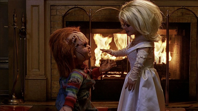 Chucky and Tiffany in Bride of Chucky