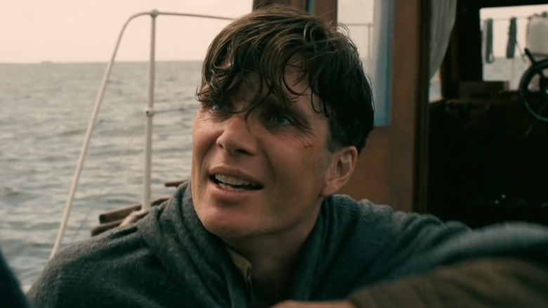 man on a boat looking at someone angrily