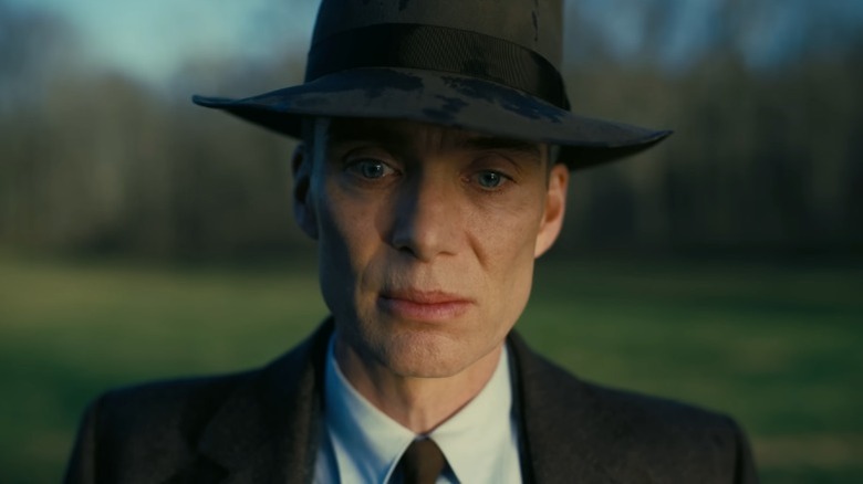 Oppenheimer looking disturbed