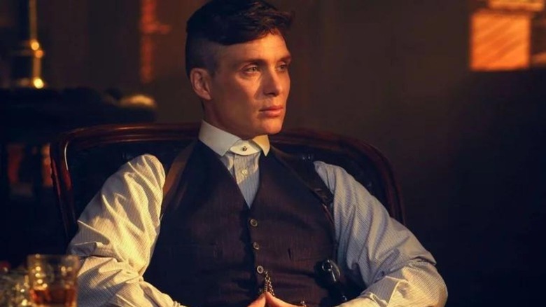 Cillian Murphy as Tommy Shelby in Peaky Blinders