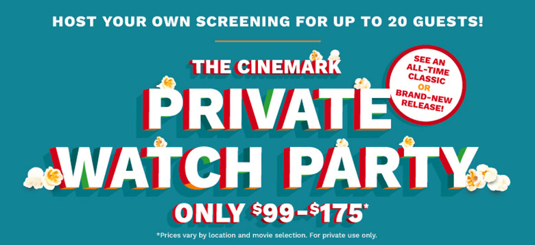 Cinemark Theatre Rental