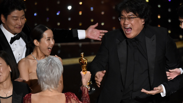 Bong Joon-ho at the Oscars