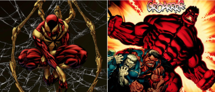 Civil War Iron Spider Red Hulk