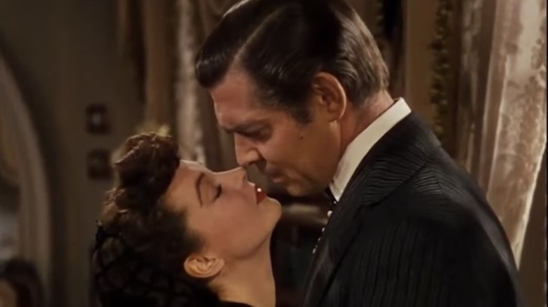 Clark Gable starred as Rhett Butler in "Gone with the Wind"