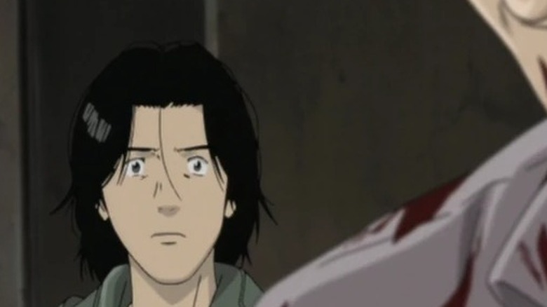 Looking over Monster Tenma Grimmer's shoulder