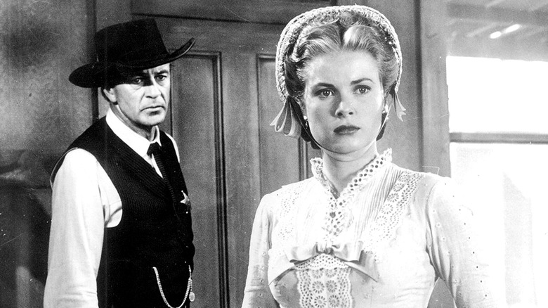 Gary Cooper and Grace Kelly in High Noon