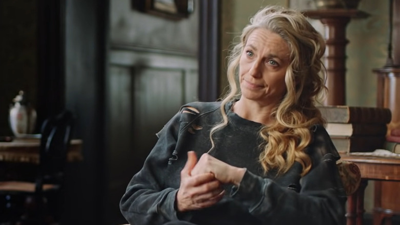 Claudia Black in still from Making The Nevers