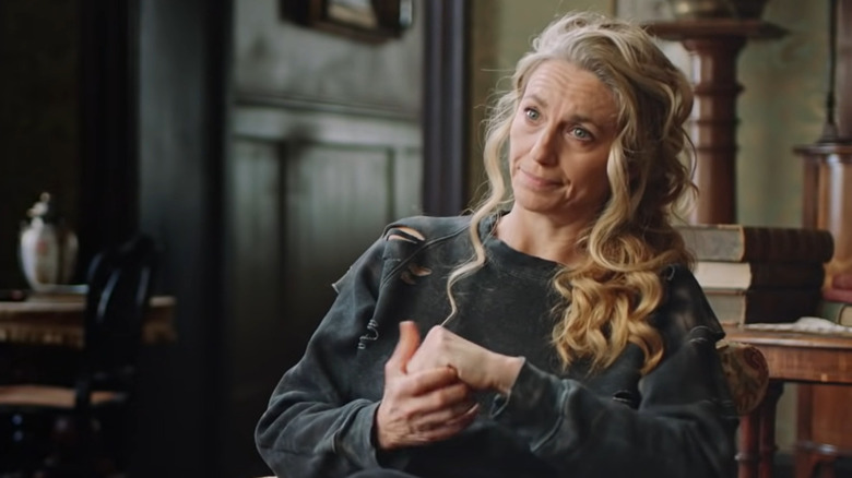 Claudia Black in still from Making The Nevers