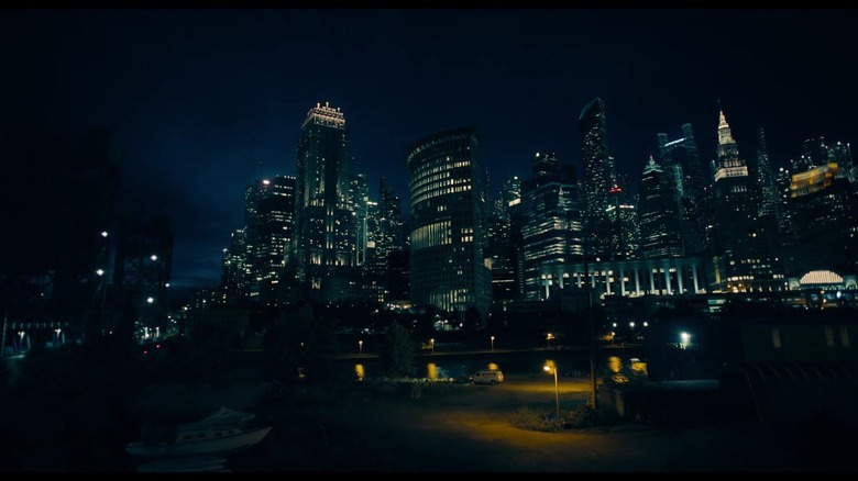 Cleveland Skyline sebagai Metropolis di Superman