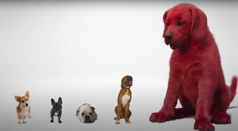 clifford the big red dog teaser