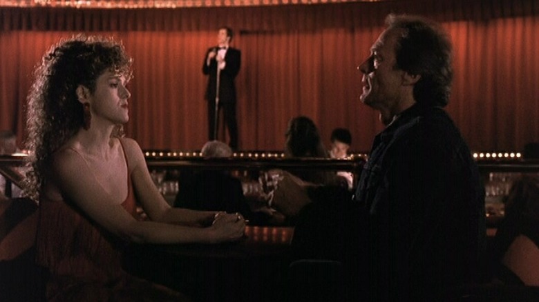 Bernadette Peters Lou Ann McGuinn and Clint Eastwood as Tommy Nowakan as Live on Pink Cadillac