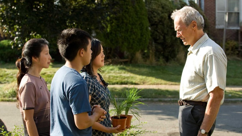 "Gran Torino" follows the white savior narrative