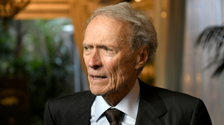 Clint Eastwood op evenement