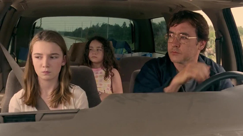 Stanley Phillips with his daughters in a car, from Grace is Gone