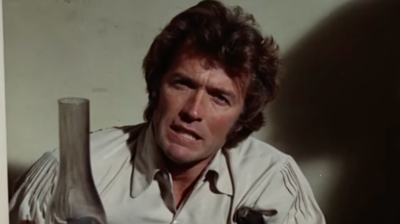 Clint Eastwood, furious