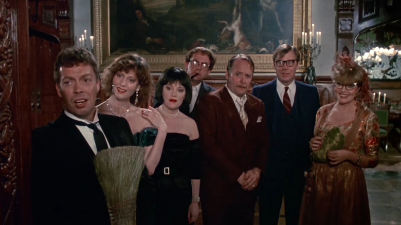 The cast of Clue 