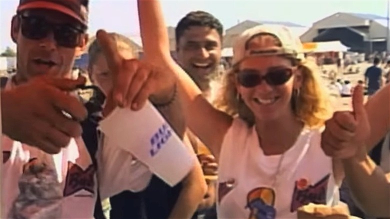 Attendees at Woodstock '99