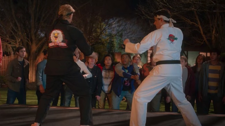 William Zabka and Ralph Macchio in Cobra Kai Season 4