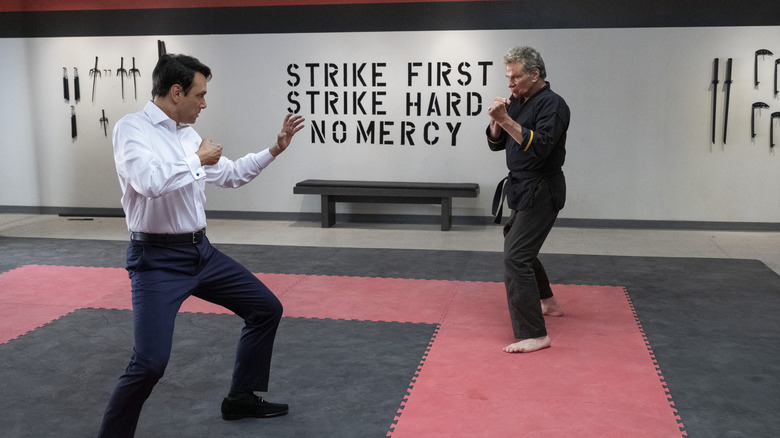 Cobra Kai - Kreese and Danny fight (Season 3)