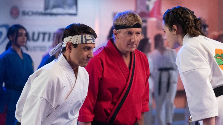 Daniel LaRuuso (Ralph Macchio) and Johnny Lawrence (William Zabka) return to season 5 of Cobra Kai