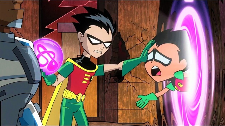Robin in Teen Titans and Teen Titans Go!
