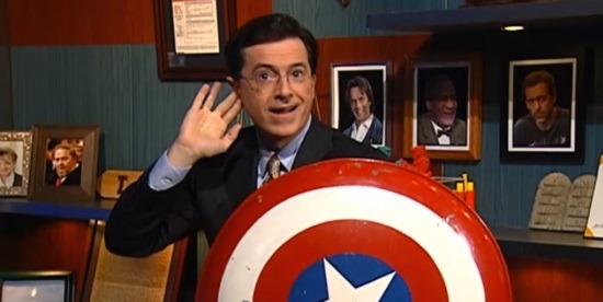 Colbert Report Marvel